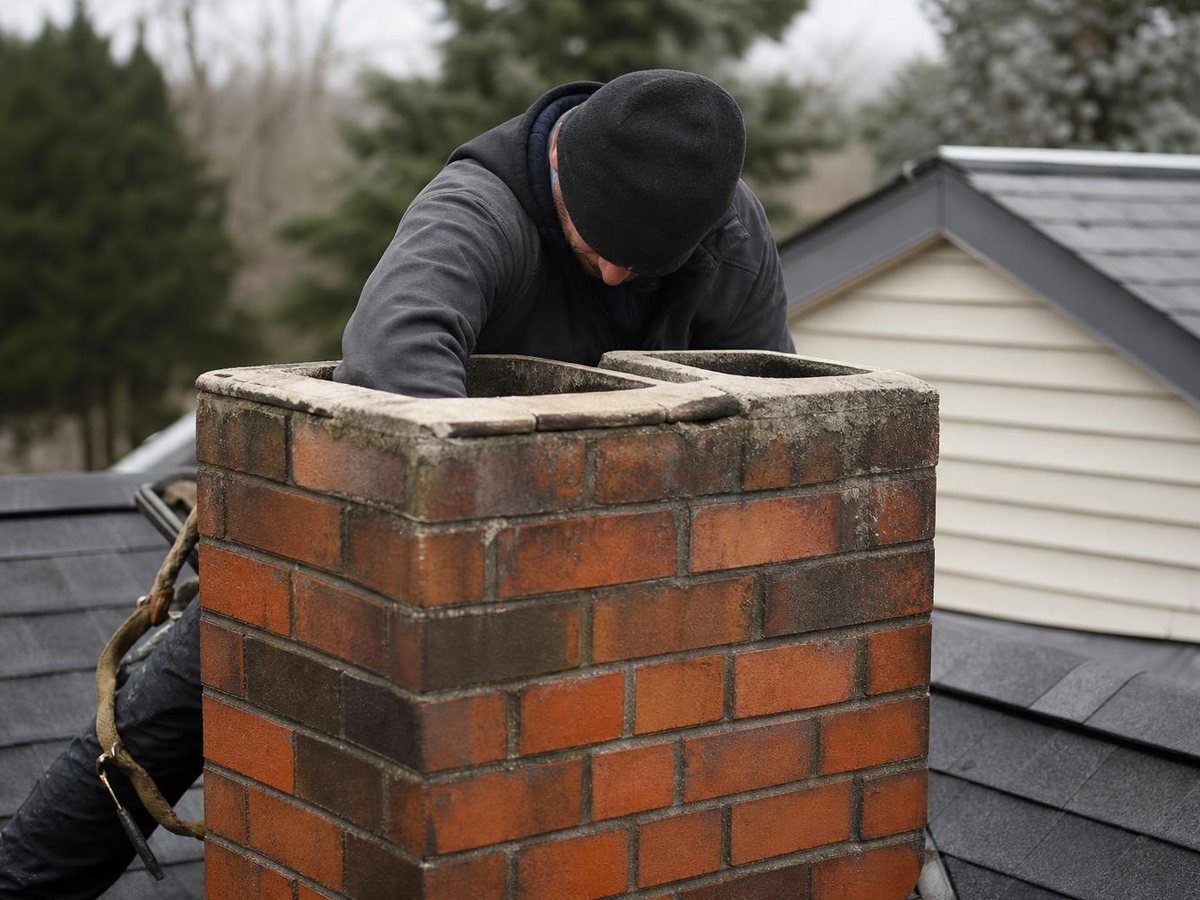 Briggs Chimney Service work in Greenport